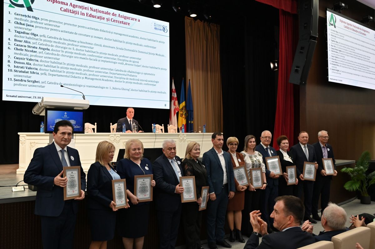 aniversare USMF„Nicolae Testemițanu”